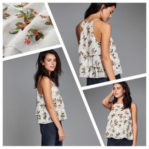 Abercrombie & Fitch Ruffle Cami