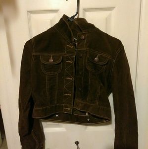 Brown Old Navy Demin Jacket