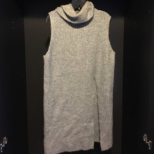 Sleeves turtle neck sweater