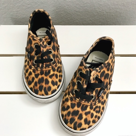 toddler leopard vans