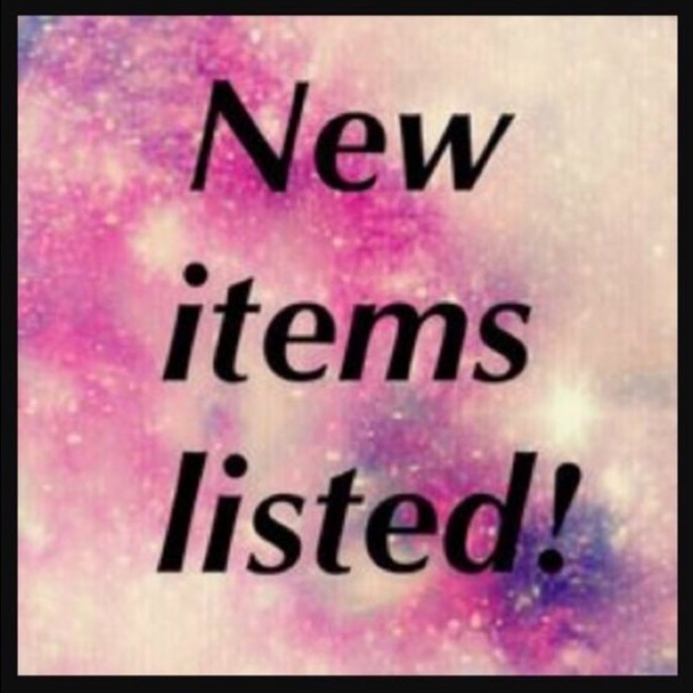 New items just listed.
