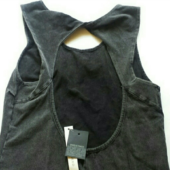 Anthropologie Acid Wash Dress size Medium - Picture 4 of 4