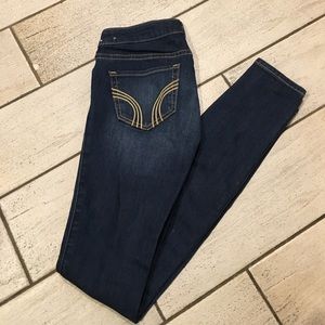 Dark wash hollister denim jeans