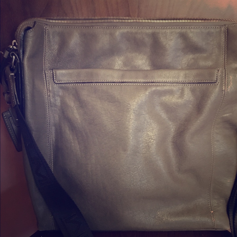 Genuine Tumi leather Cross Body bag
