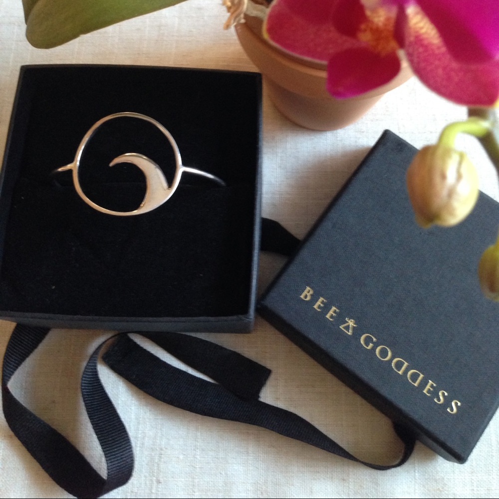 SHAKTI BRACELETS.  BEE GODDESS Stainless Steel.