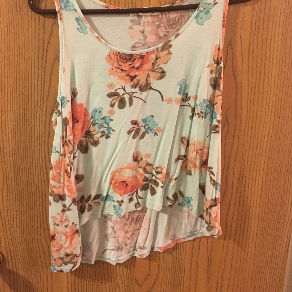Forever 21 Floral tank