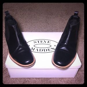 Nice Black Steve Madden Boots - Size 8