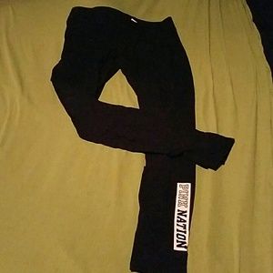 VS PINK nation skinny leggings