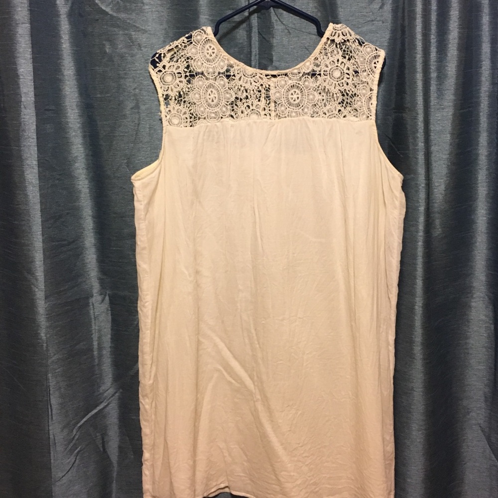 Cute Summer Cream Colored Dress