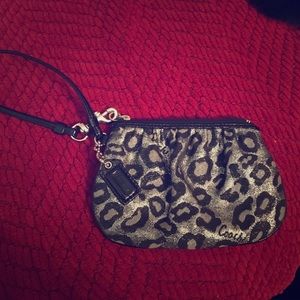 Coach wristlet