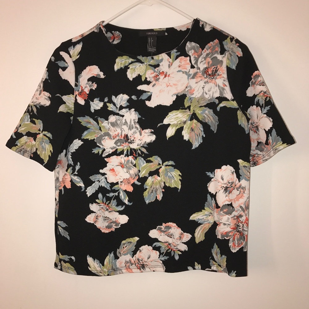 Flower patterned blouse