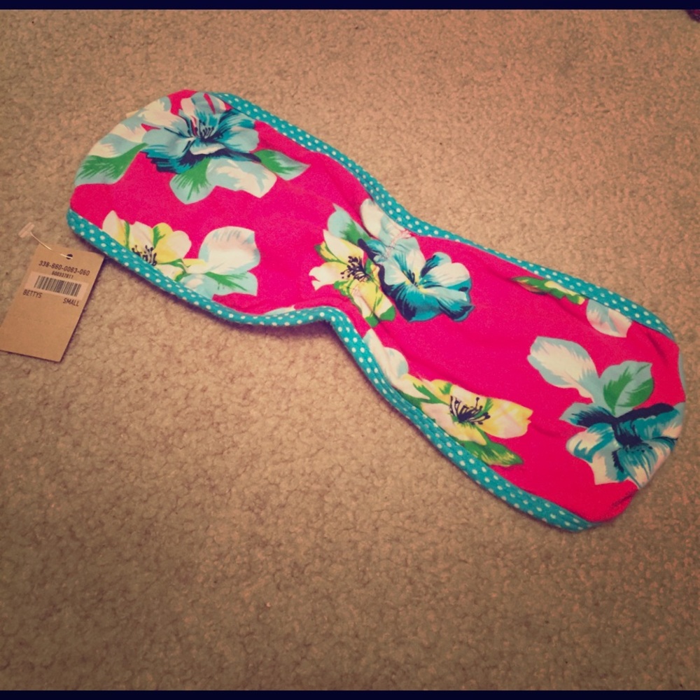 Hollister floral bandeau