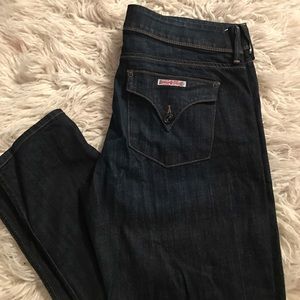 Hudson double button denim jeans