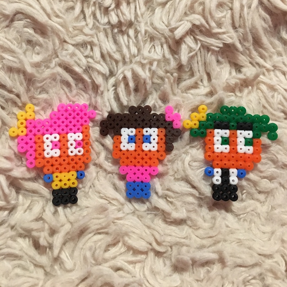 ✨Timmy and his fairly oddparents perlers✨