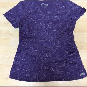 Scrub Top size small