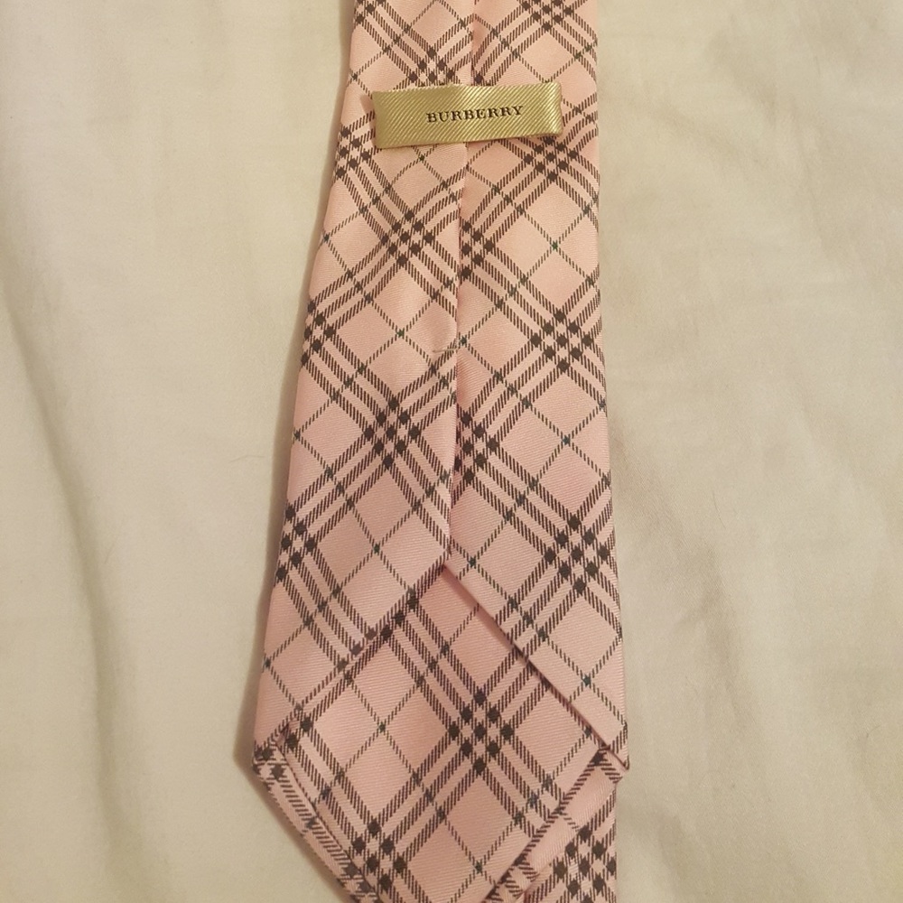 Burberry men's tie.