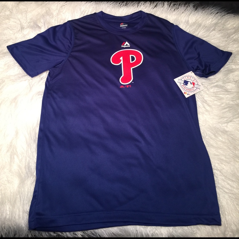 Majestic- Kids Phillies Shirt