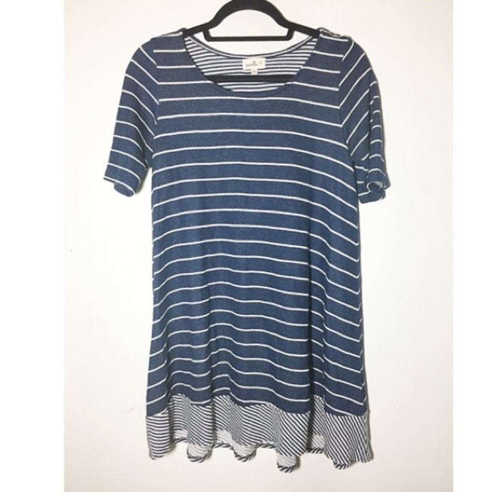 ❌SOLD❌Anthropologie Puella striped swing tunic S - Picture 5 of 8