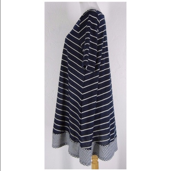 ❌SOLD❌Anthropologie Puella striped swing tunic S - Picture 3 of 8