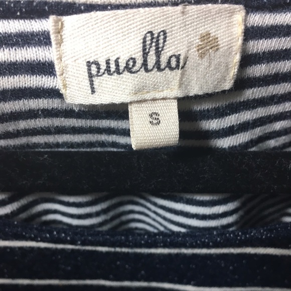 ❌SOLD❌Anthropologie Puella striped swing tunic S - Picture 7 of 8