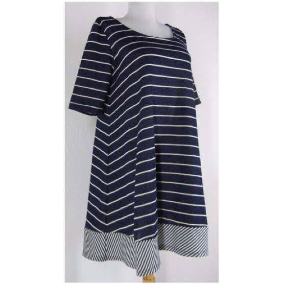 ❌SOLD❌Anthropologie Puella striped swing tunic S - Picture 4 of 8