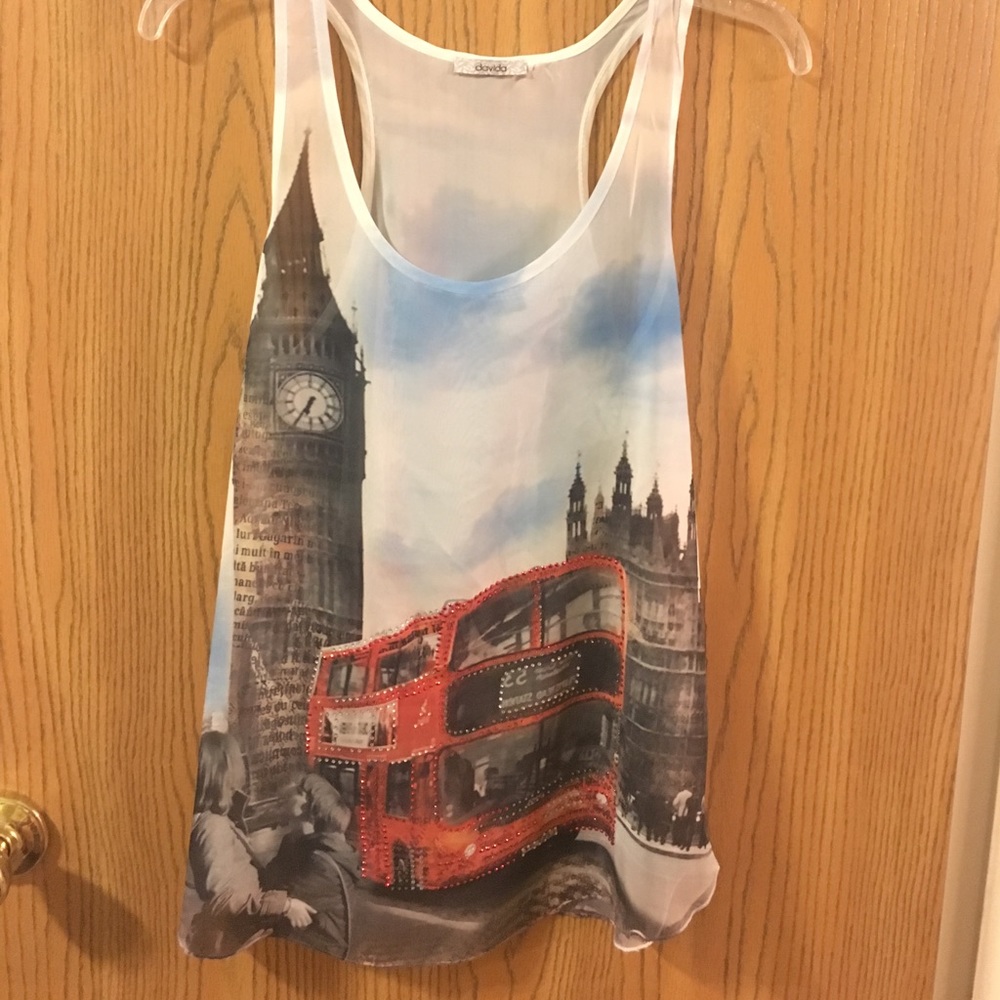 San Francisco sheer tank