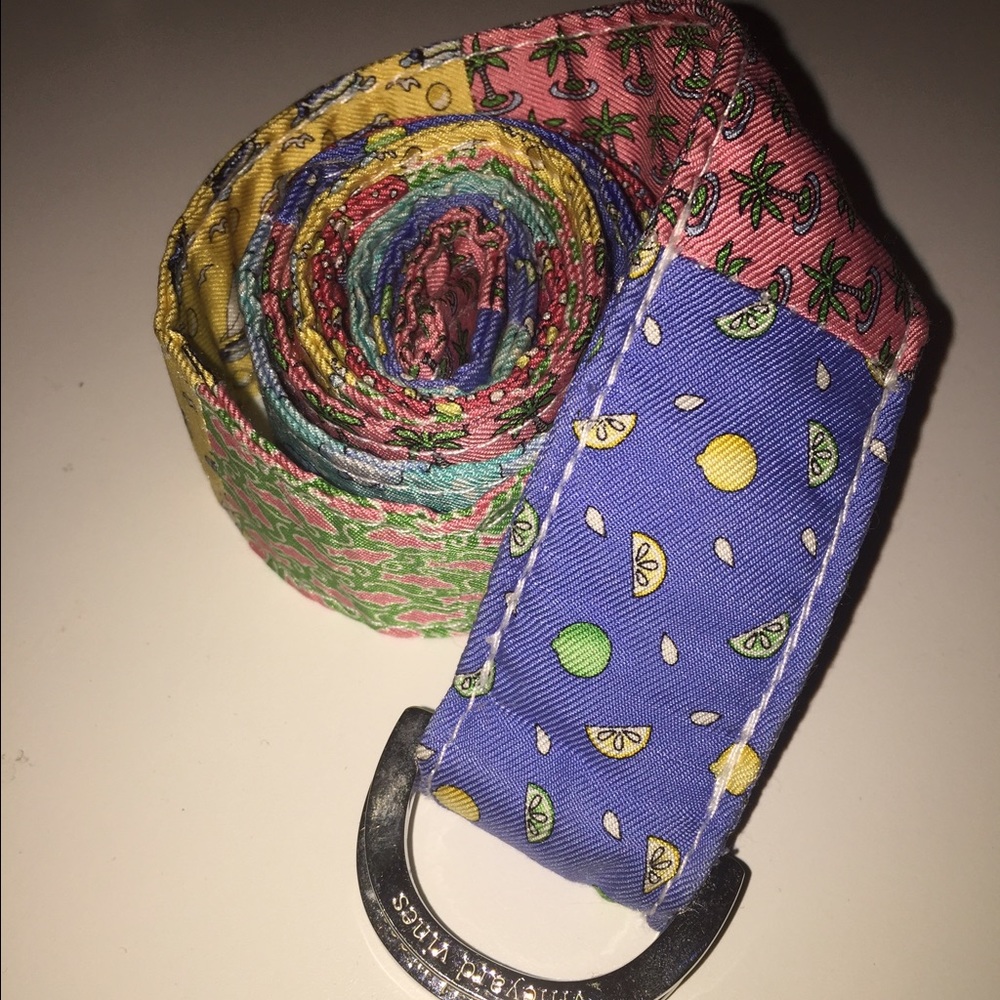 Vineyard Vines Patchwork Belt