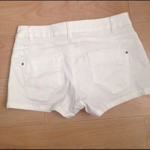 White shorts