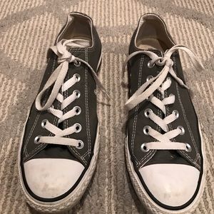 Dark grey Converse