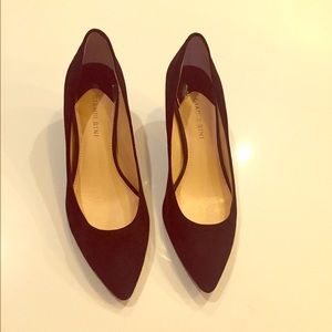 Gianni Bini Black Suede Pumps