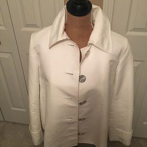 ☂️White Ralph Lauren Rain Coat☂️