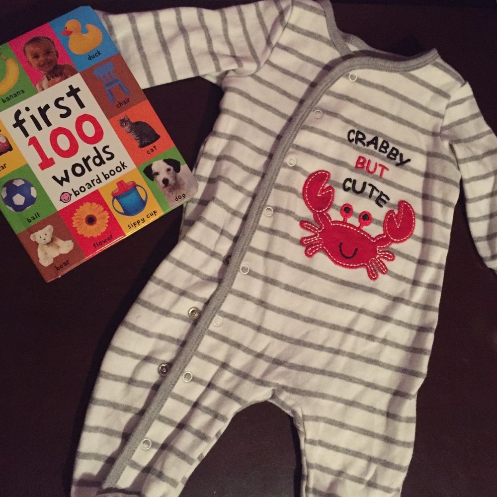 Adorable baby Footsie🦀