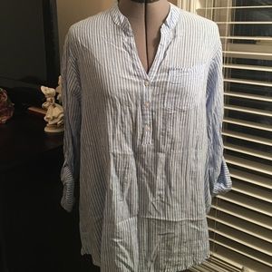 🎉Dress barn light linen tunic🎉