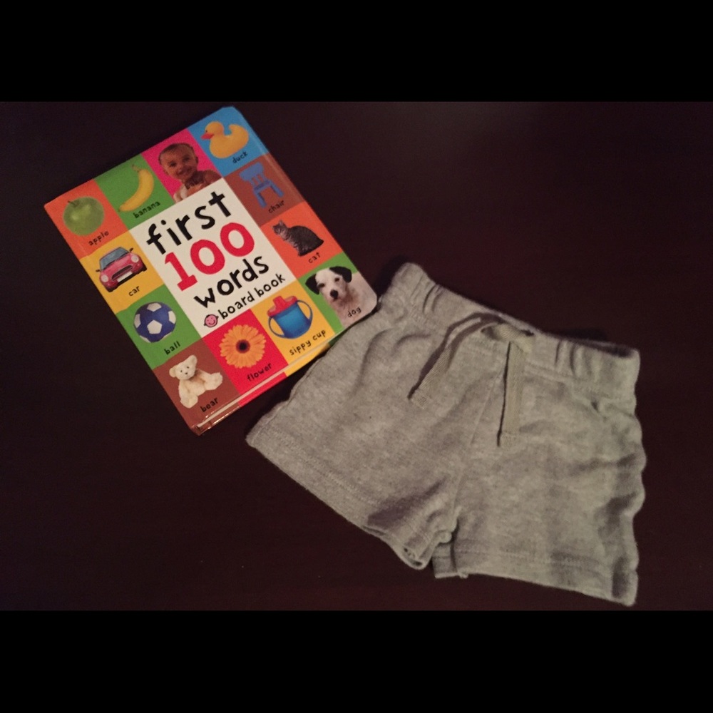 Baby ‼️GENDER NEUTRAL‼️ gray shorts!