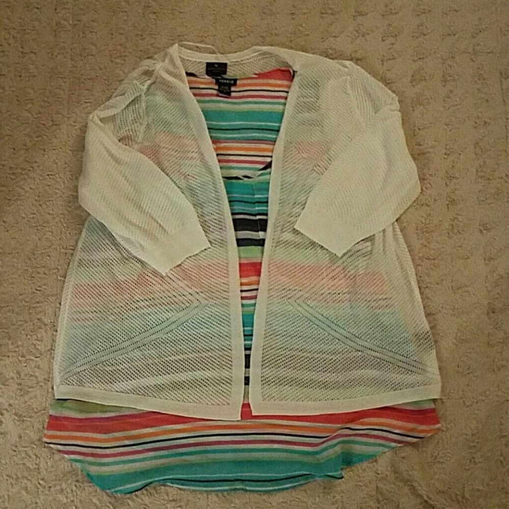 White Cardigan