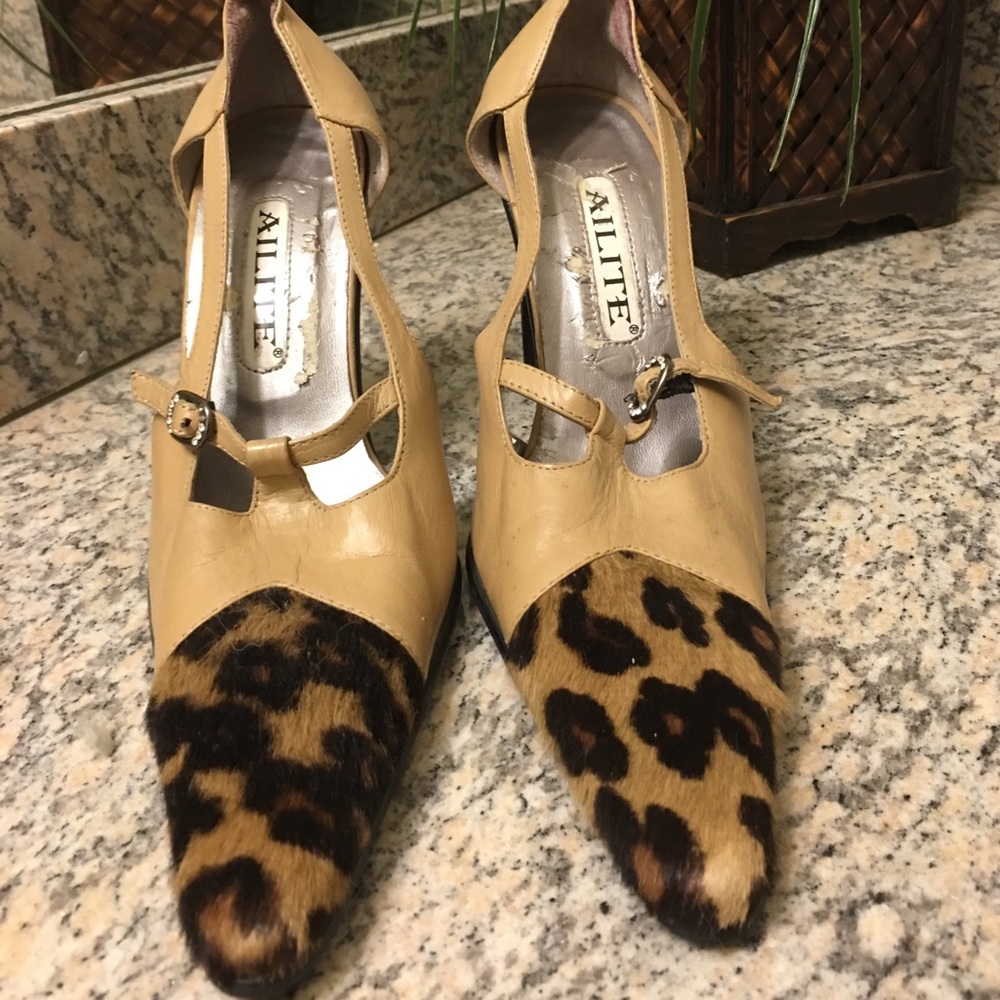 Ailite leather heels