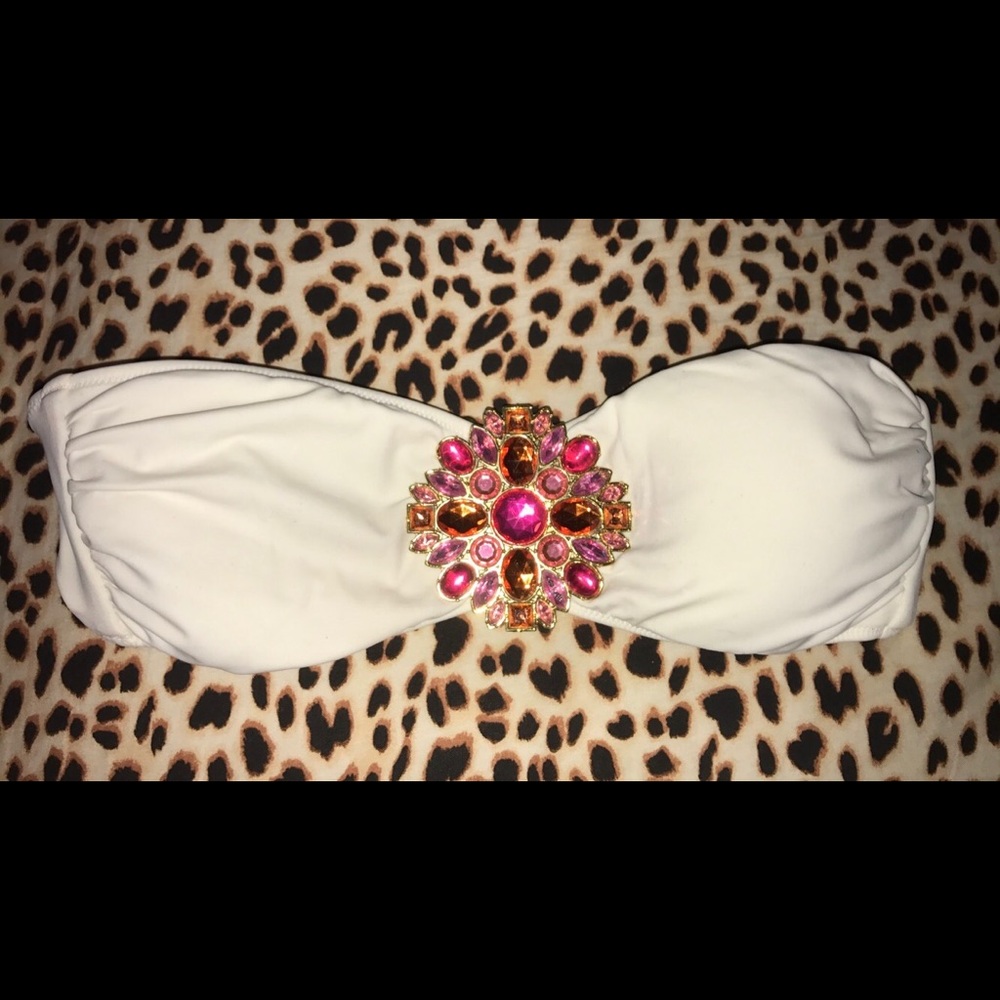Victoria's Secret embroidered gem bikini, small