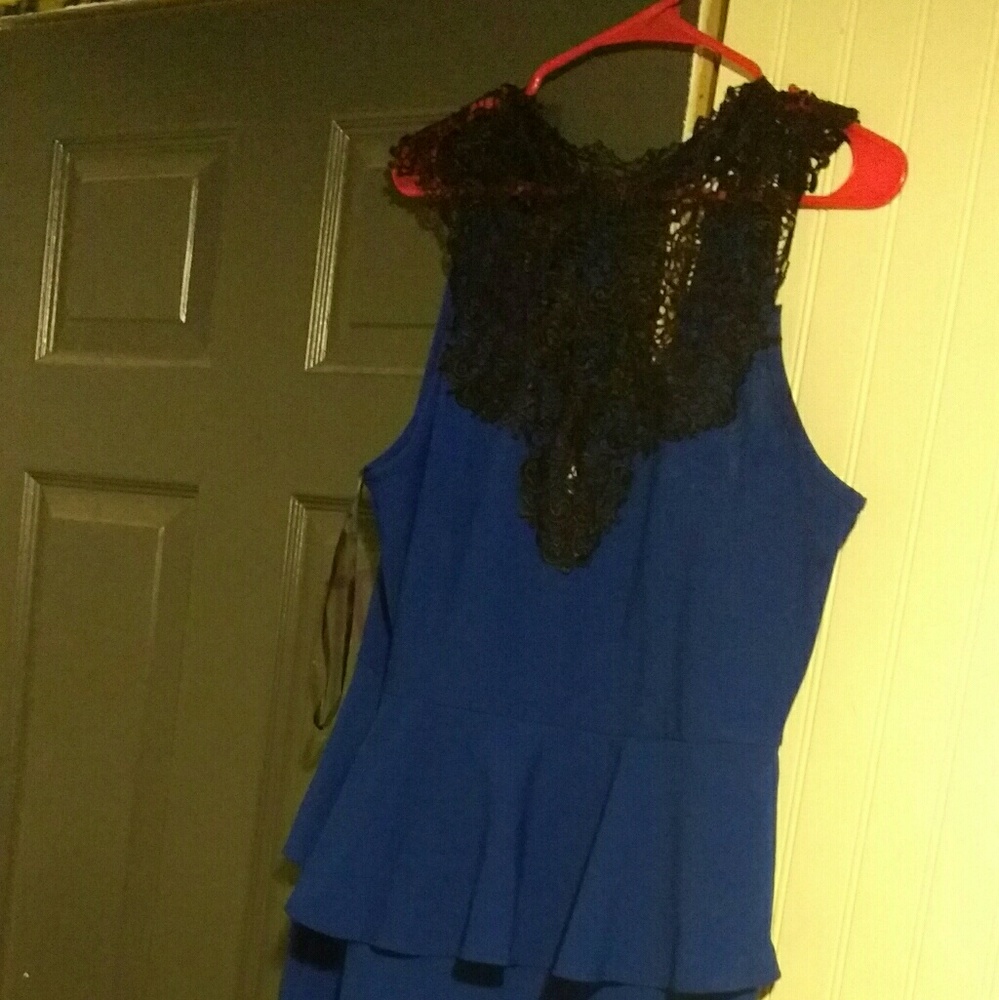 Adorable DEB brand peplum dress