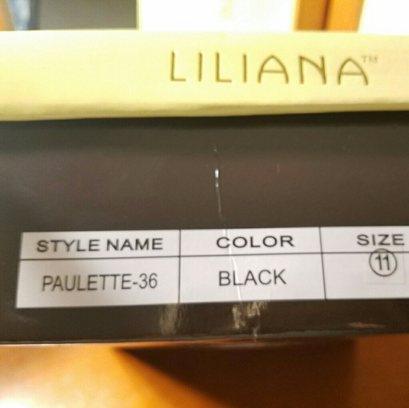 Studded platform booties. Zippered in rear. - Picture 5 of 6