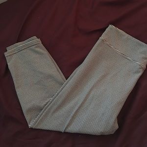 Striped Workout Capris