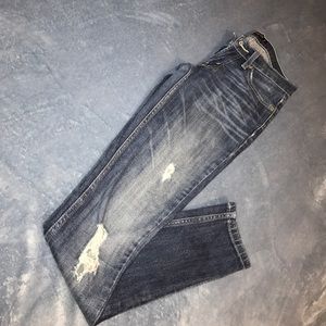 Super low Levi jeans