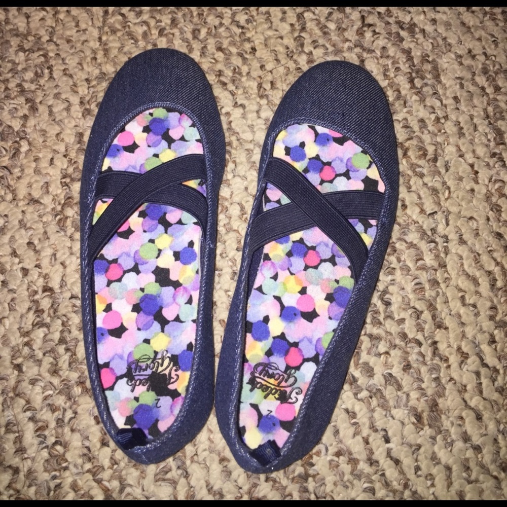 Jean flats!