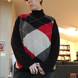 Vintage Argyle Sweater