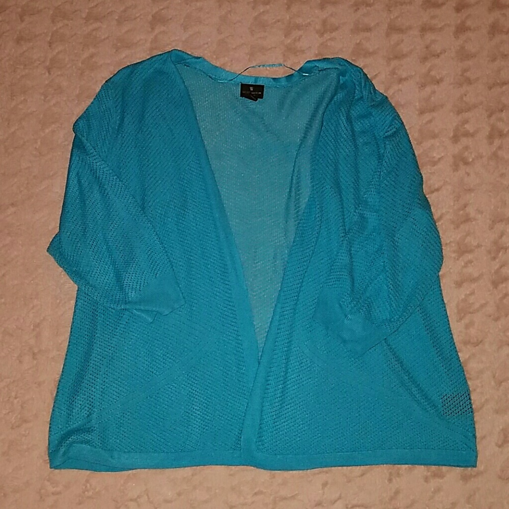 Blue Cardigan