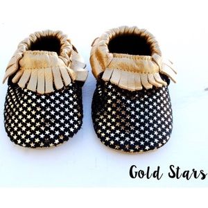 Leather Baby Moccasins