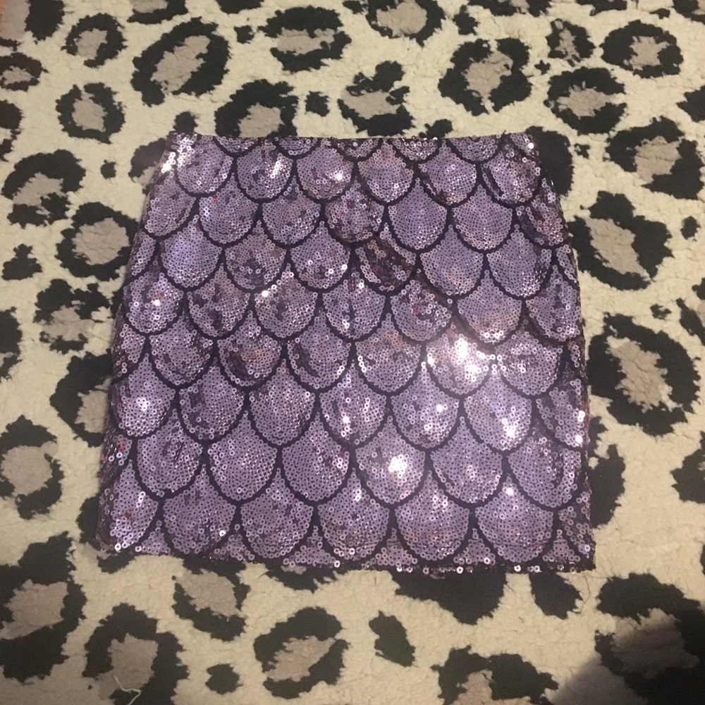 Sequin skirt