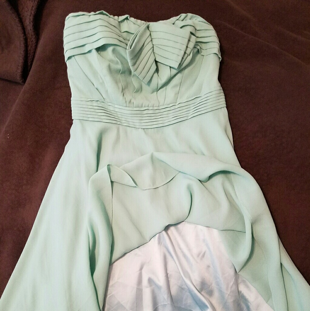 Mint Green Strapless Dress from ModCloth