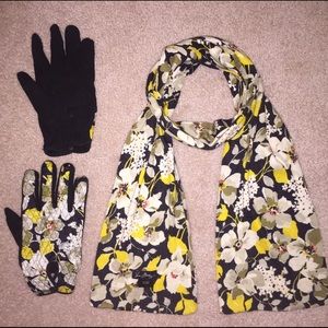 Scarf & glove set