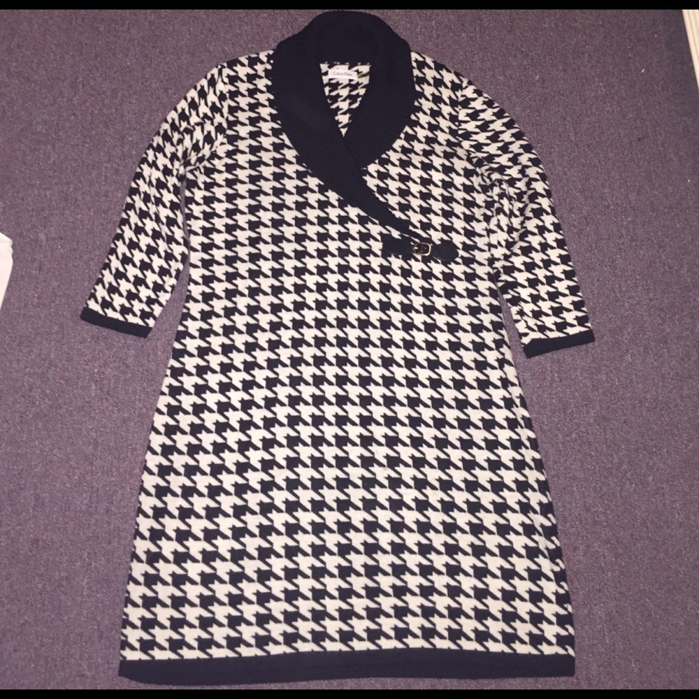Calvin Klein sweater tunic/dress