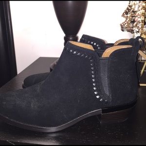 Black Coach Ankle Boots